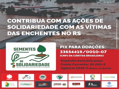 CARTA DE SOLIDARIEDADE FRENTE AO DESASTRE SOCIOAMBIENTAL NO RIO GRANDE DO SUL